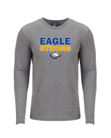 Brown County HS Baseball Strong - Tri-Blend Long Sleeve