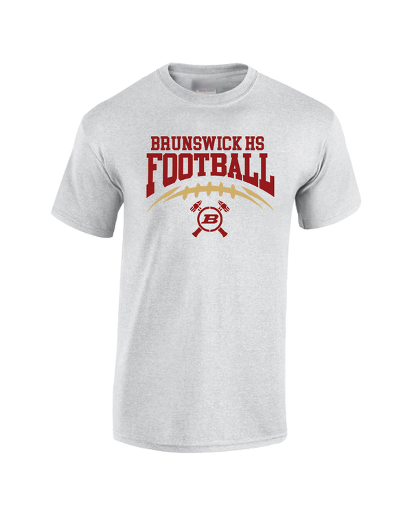 Brunswick HS School Football - Cotton T-Shirt