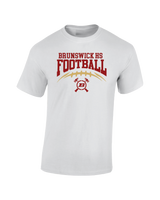 Brunswick HS School Football - Cotton T-Shirt