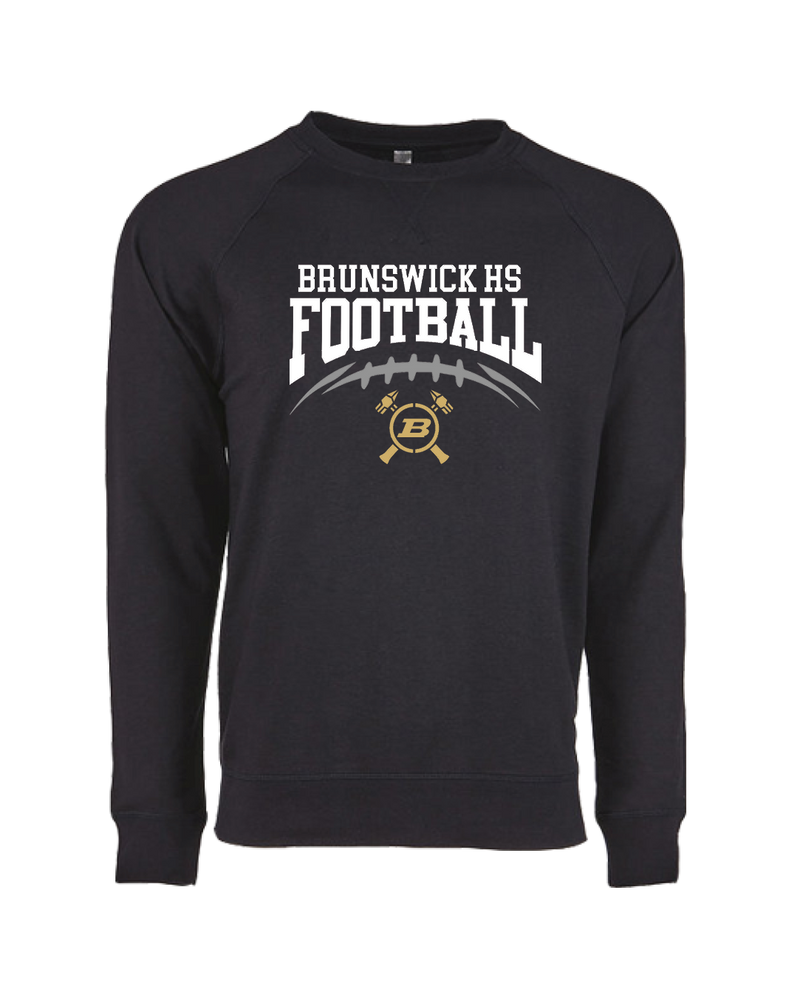 Brunswick HS School Football - Crewneck Sweatshirt