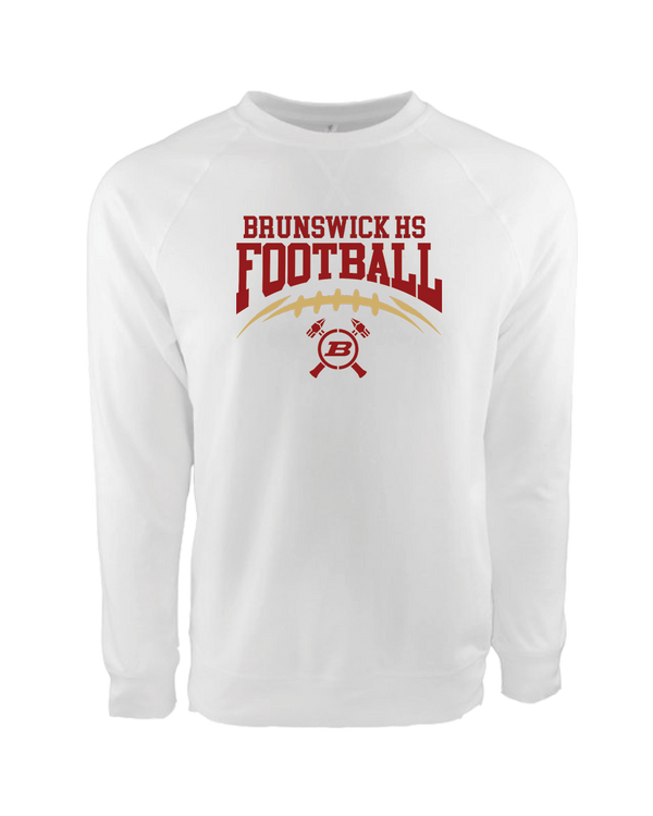 Brunswick HS School Football - Crewneck Sweatshirt