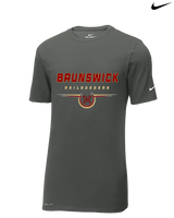Brunswick HS Football Design - Mens Nike Cotton Poly Tee