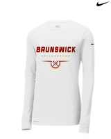 Brunswick HS Football Design - Mens Nike Longsleeve