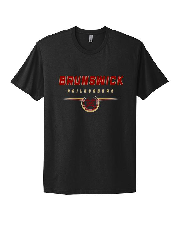 Brunswick HS Football Design - Mens Select Cotton T-Shirt
