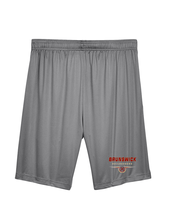 Brunswick HS Football Design - Mens Training Shorts with Pockets