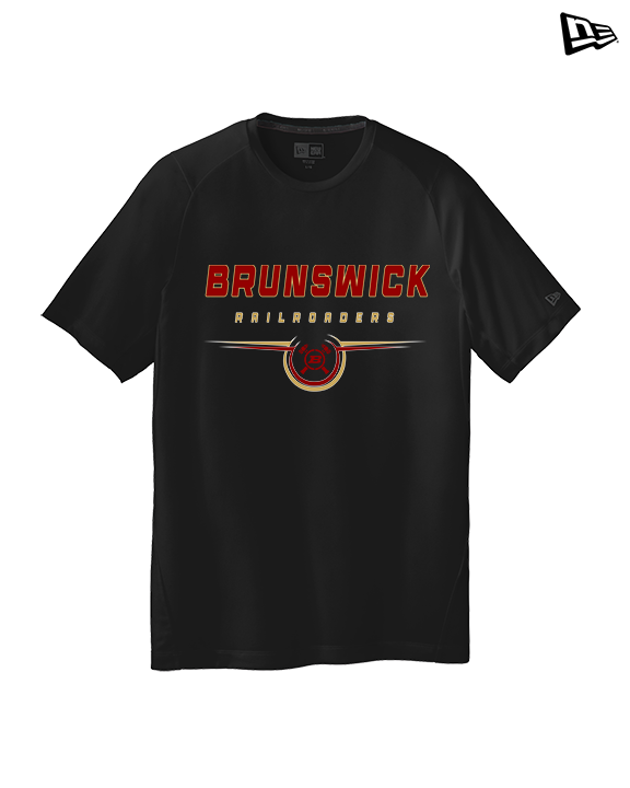 Brunswick HS Football Design - New Era Performance Shirt