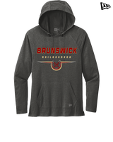 Brunswick HS Football Design - New Era Tri-Blend Hoodie