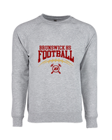 Brunswick HS Football School Football - Crewneck Sweatshirt