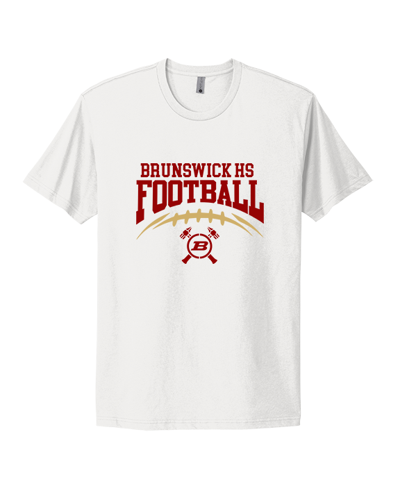 Brunswick HS Football School Football - Mens Select Cotton T-Shirt