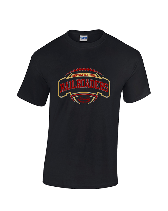 Brunswick HS Football Toss - Cotton T-Shirt