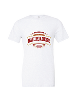 Brunswick HS Football Toss - Tri-Blend Shirt