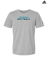 Buena HS Softball Logo - Adidas Men's Performance Shirt