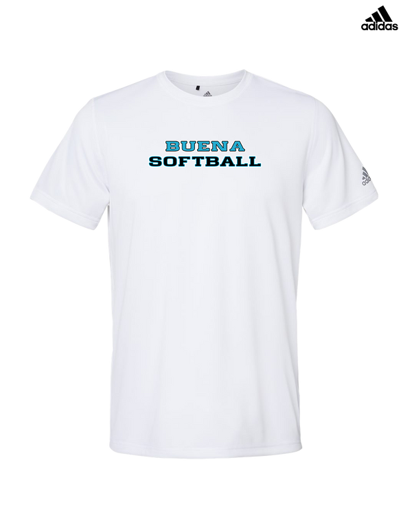 Buena HS Softball Logo - Adidas Men's Performance Shirt