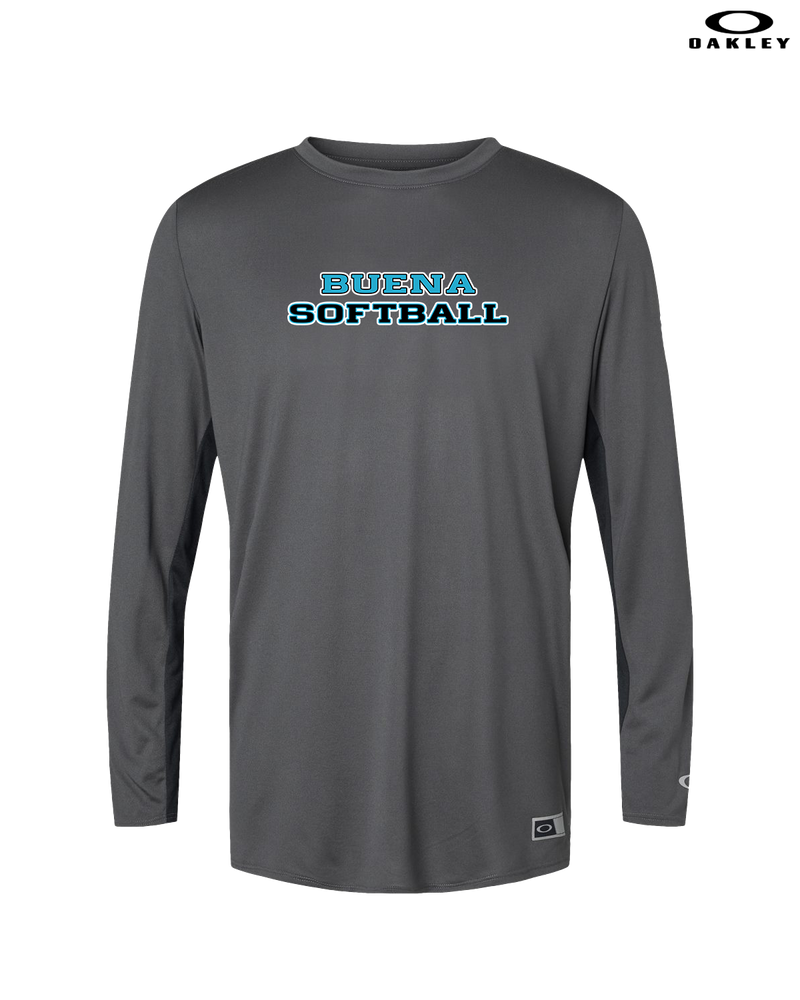 Buena HS Softball Logo - Oakley Hydrolix Long Sleeve