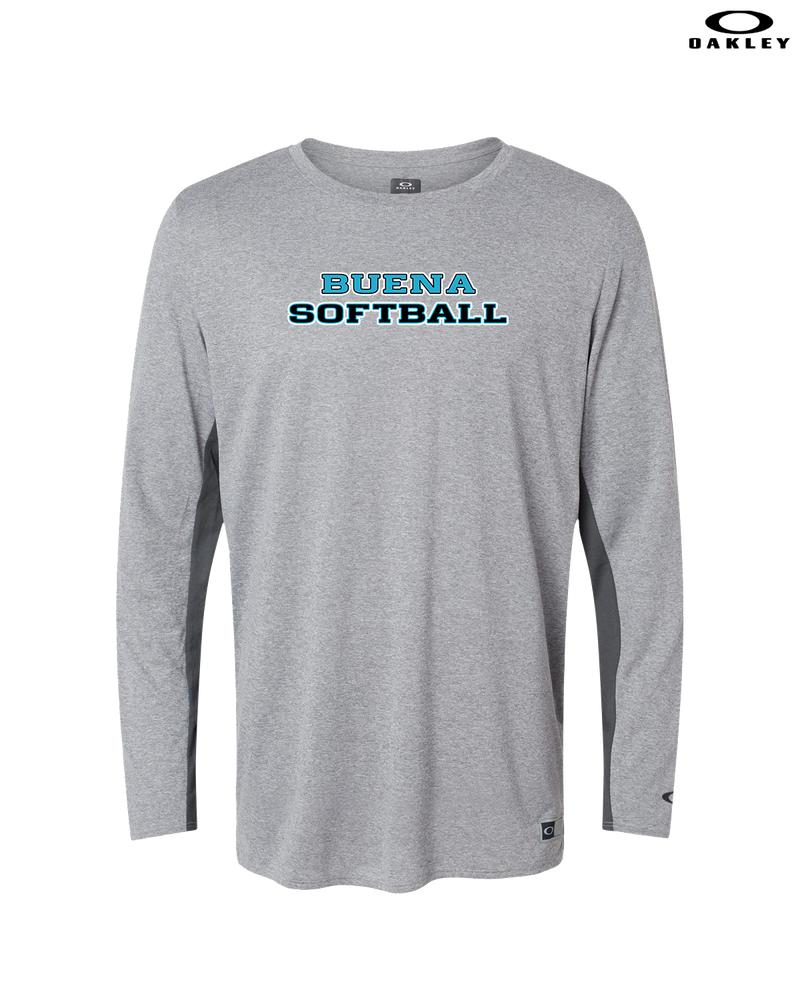 Buena HS Softball Logo - Oakley Hydrolix Long Sleeve