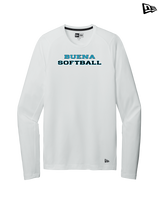 Buena HS Softball Logo - New Era Long Sleeve Crew