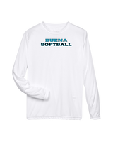 Buena HS Softball Logo - Performance Long Sleeve