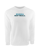 Buena HS Softball Logo - Crewneck Sweatshirt