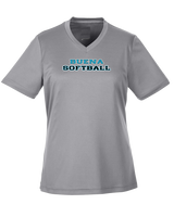 Buena HS Softball Logo - Womens Performance Shirt