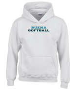 Buena HS Softball Logo - Youth Hoodie
