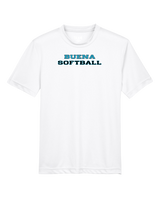Buena HS Softball Logo - Youth Performance T-Shirt