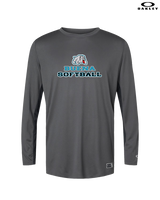 Buena HS Softball Bulldog Logo - Oakley Hydrolix Long Sleeve