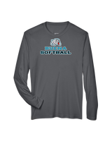 Buena HS Softball Bulldog Logo - Performance Long Sleeve