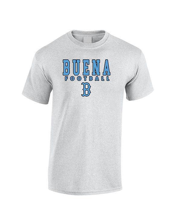 Buena HS Football Block - Cotton T-Shirt