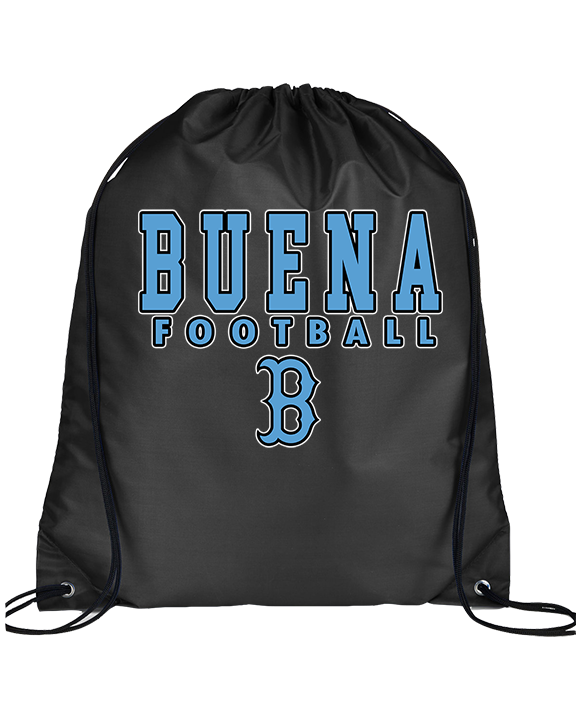 Buena HS Football Block - Drawstring Bag