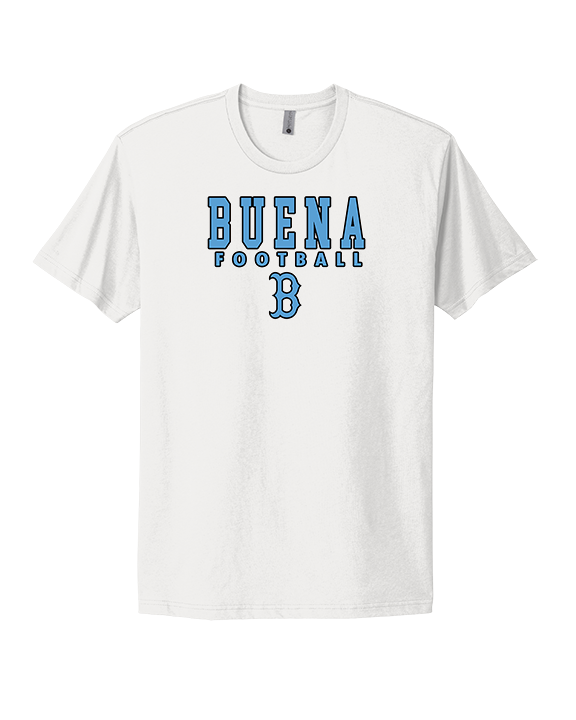 Buena HS Football Block - Mens Select Cotton T-Shirt