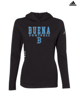 Buena HS Football Block - Womens Adidas Hoodie