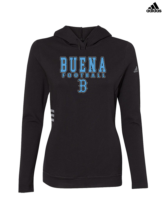 Buena HS Football Block - Womens Adidas Hoodie