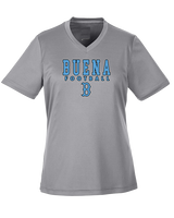 Buena HS Football Block - Womens Performance Shirt
