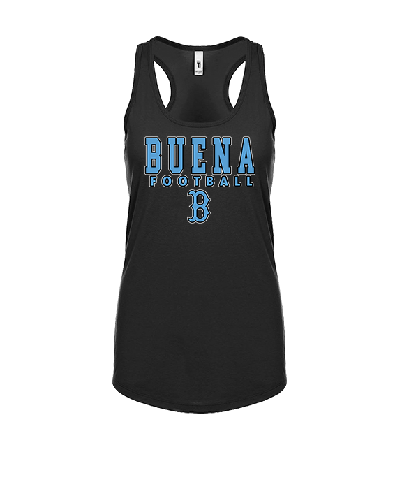 Buena HS Football Block - Womens Tank Top
