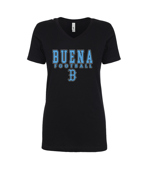 Buena HS Football Block - Womens V-Neck