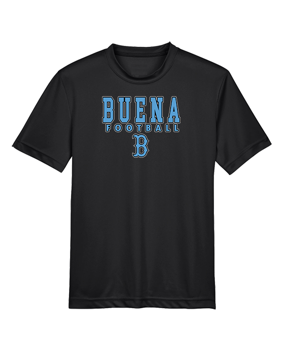Buena HS Football Block - Youth Performance Shirt
