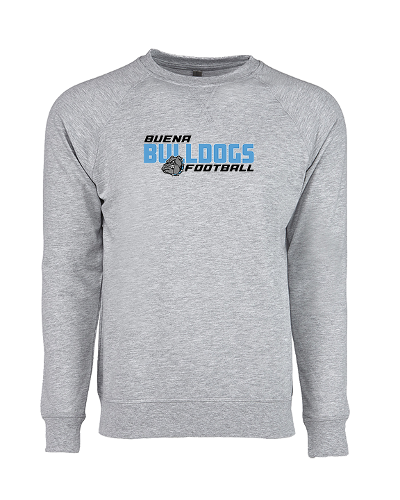 Buena HS Football Bold - Crewneck Sweatshirt
