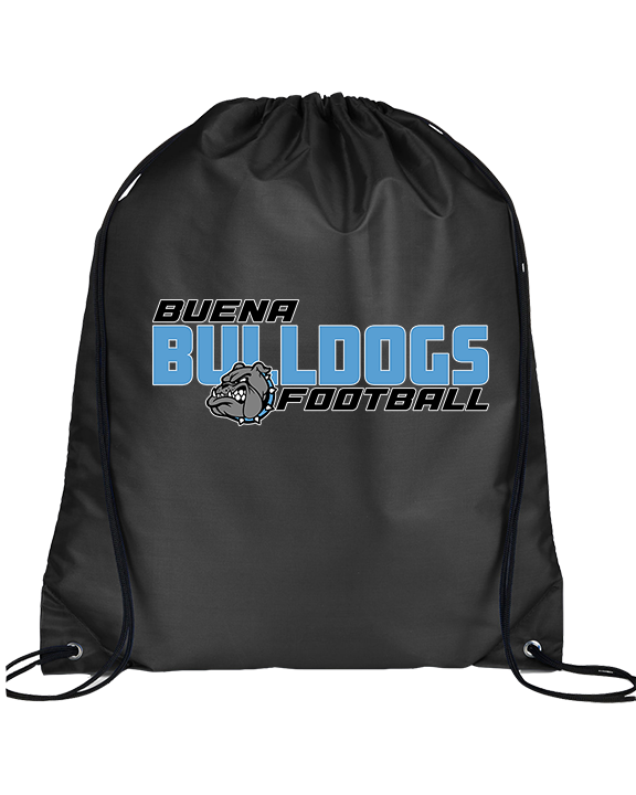 Buena HS Football Bold - Drawstring Bag