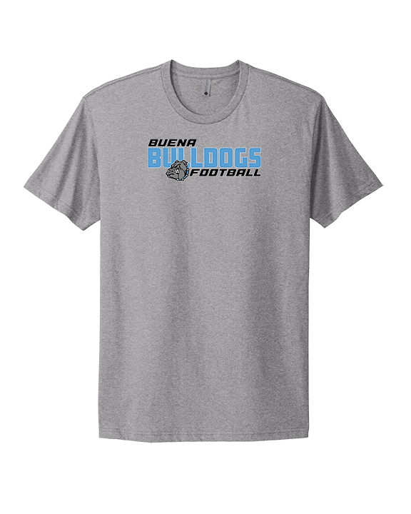 Buena HS Football Bold - Mens Select Cotton T-Shirt