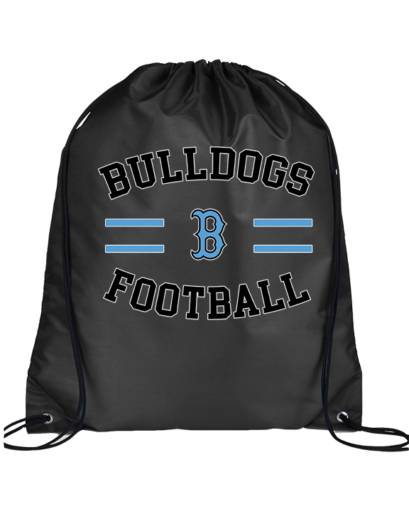 Buena HS Football Curve - Drawstring Bag