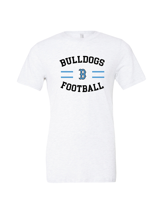Buena HS Football Curve - Tri-Blend Shirt