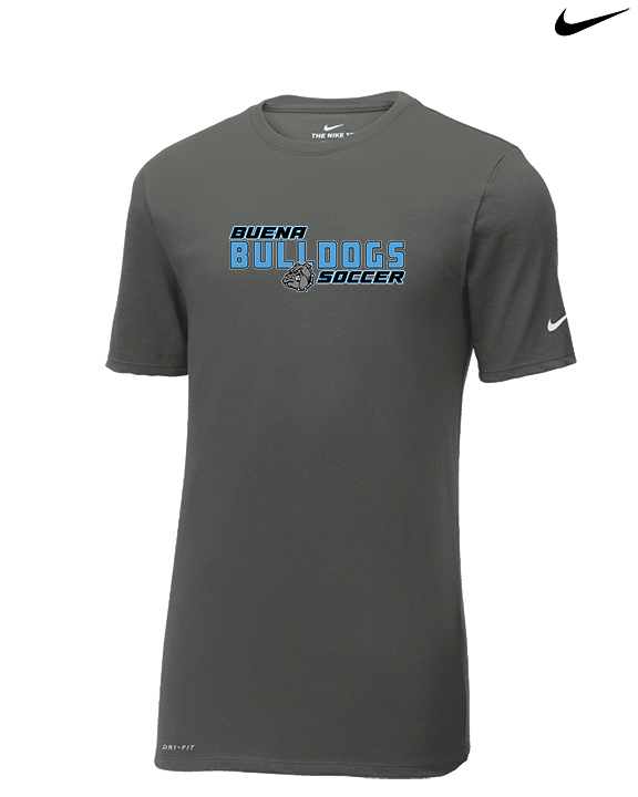 Buena HS Girls Soccer Bold - Mens Nike Cotton Poly Tee