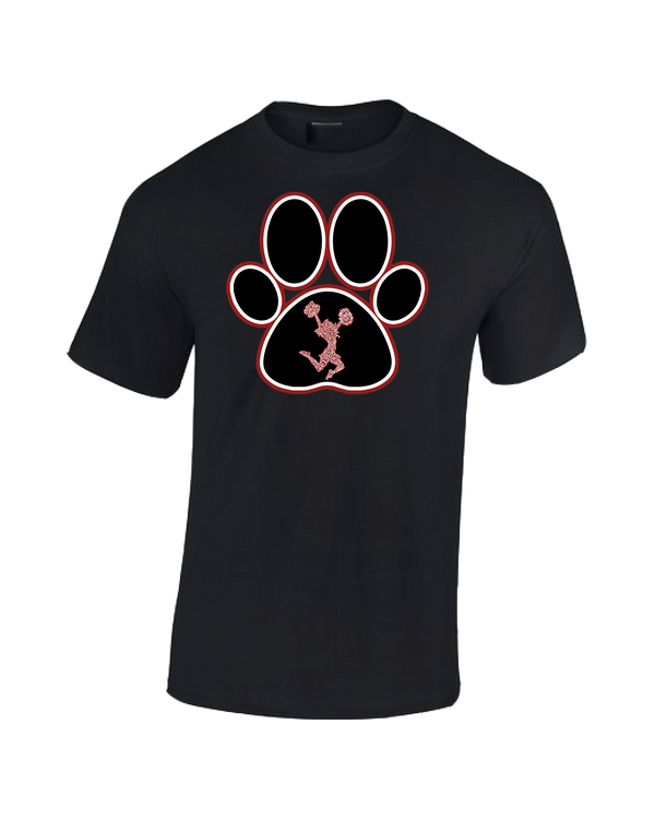 South Fork HS Cheer Paw - Cotton T-Shirt