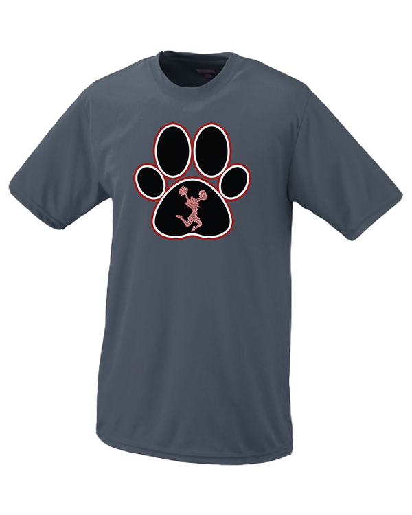South Fork HS Bulldogs Cheer Paw - Performance T-Shirt