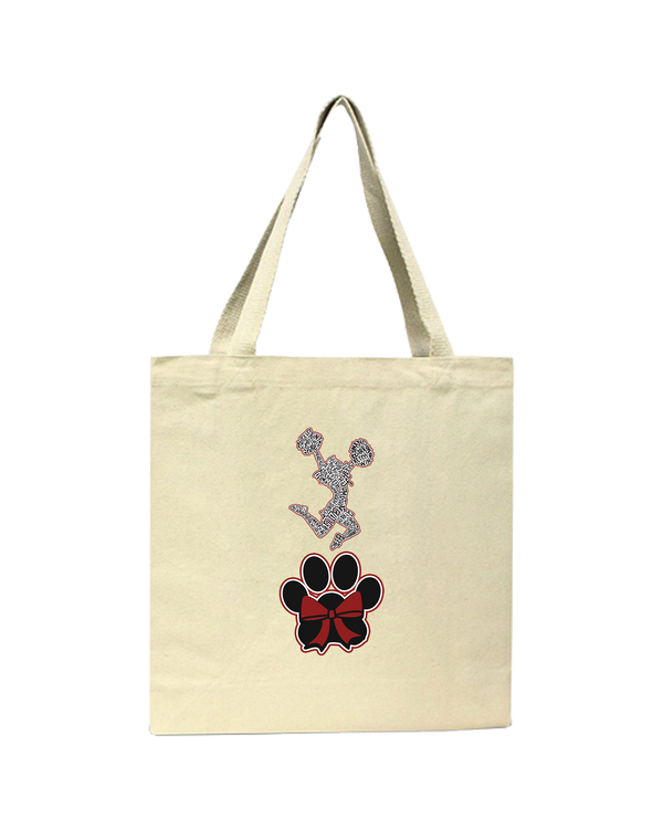 South Fork HS Bulldogs Outline - Tote Bag