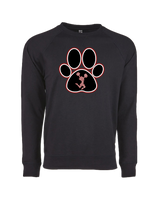 South Fork HS Bulldogs Cheer Paw - Crewneck Sweatshirt