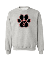 South Fork HS Bulldogs Cheer Paw - Crewneck Sweatshirt