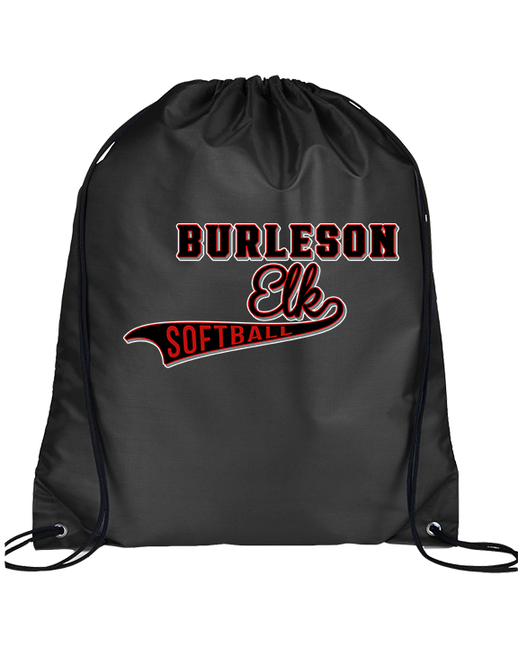 Burleson HS Softball Custom - Drawstring Bag