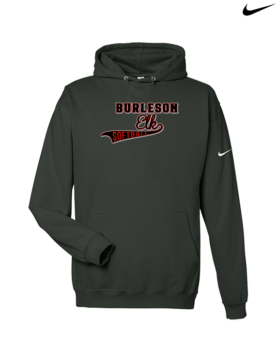 Burleson HS Softball Custom - Nike Club Fleece Hoodie