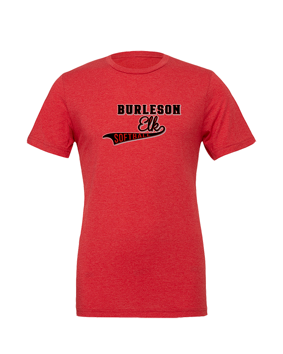 Burleson HS Softball Custom - Tri-Blend Shirt